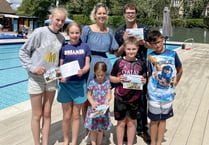 Conditions good at Petersfield Open Air Pool despite poor weather