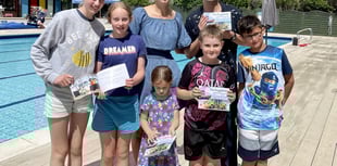 Conditions good at Petersfield Open Air Pool despite poor weather
