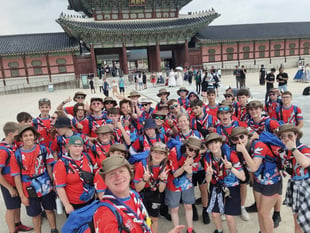 Scouts make most of jamboree ordeal in Korean capital
