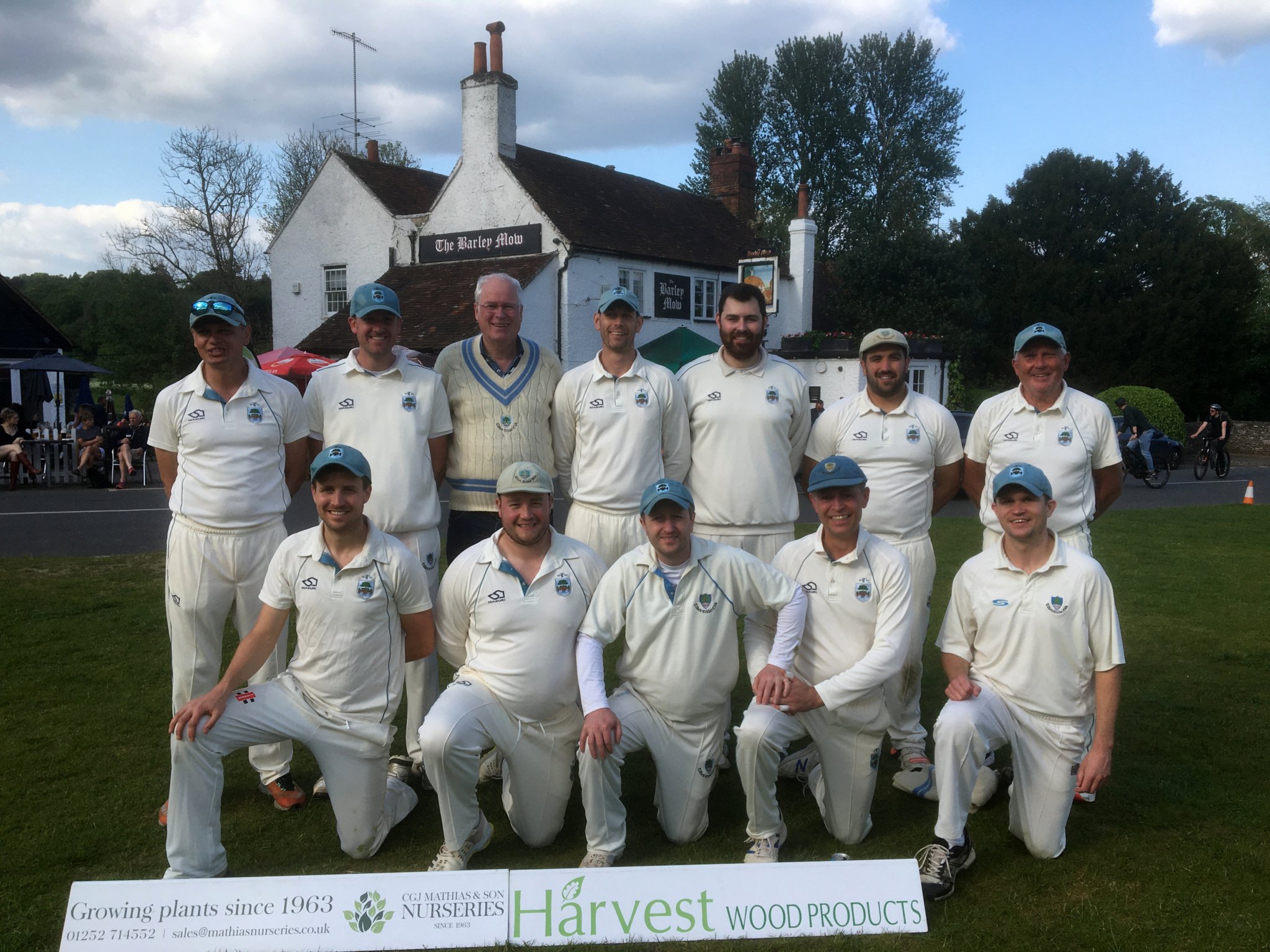 Tilford’s first team beat Midhurst’s first team by 100 runs in Division One of the I’Anson League