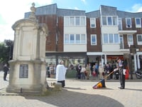 Commemorative VJ Day service held in Petersfield town centre