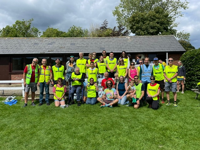 The Liss Runners team of volunteers