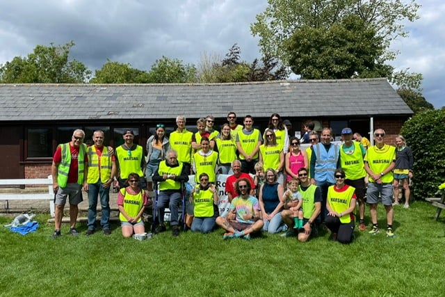 The Liss Runners team of volunteers