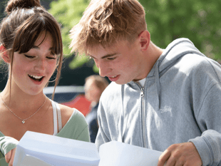 'Sun shone on Petersfield' on GCSE results day, says Churcher's head