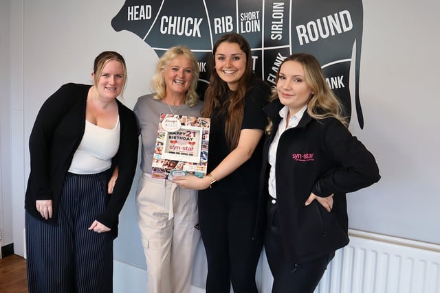 Rake firm Synstar celebrates 21st with cake for customers