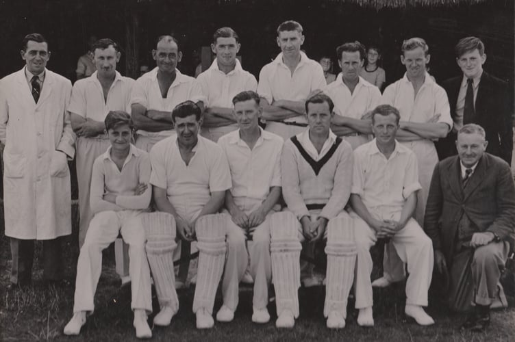 Buriton 1959 cricket team