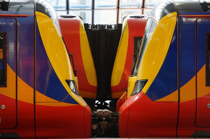 Unlike these doubled up South Western Railway trains at London Waterloo, rail unions and operators have been unable to come together to resolve the long-running dispute over pay and conditions