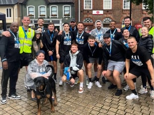 Petersfield goes marching on together in Kevan's memory