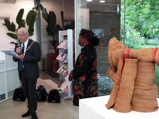 Dame Magdalene Odundo launches October Craft Month in Farnham