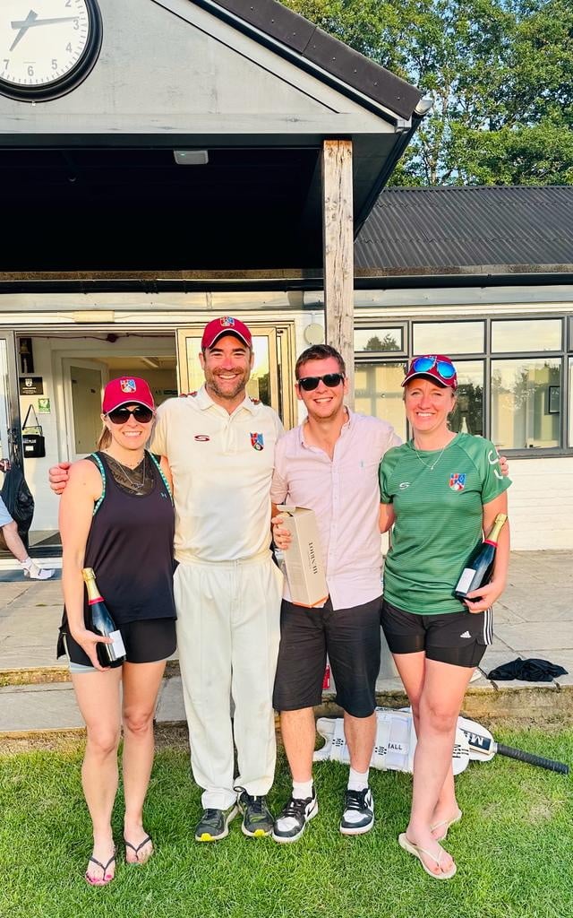 Grayshott Cricket Club finished their season in style with a president's day celebration