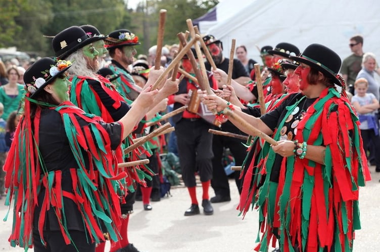 Morris Dancing at Blackmoor