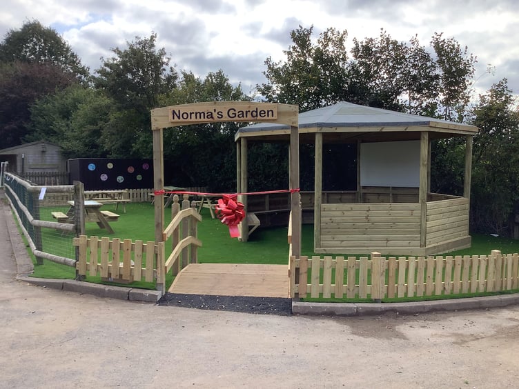 Norma's Garden, Ropley CE Primary School, October 6th 2023.