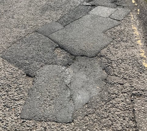 Outrage after 97-year-old injured on badly repaired road in Grayswood