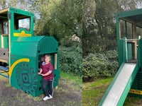 New tractor play equipment rolls into Bordon park