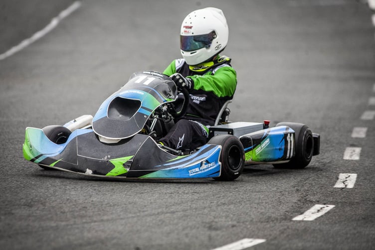 The karting community have raised more than £1,100 to cover all the gear Daniel Knight needs to replace