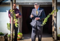 Royal opening for Roman garden and mosaic at Butser Ancient Farm