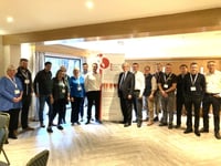 East Hants MP talks business over breakfast with networkers in Sheet