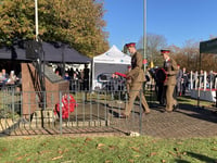 WATCH: Last Post sounded at Whitehill & Bordon Remembrance service