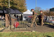 WATCH: Last Post sounded at Whitehill & Bordon Remembrance service