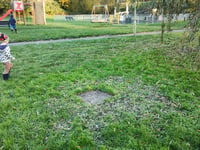 Reporting key as sewage leaks continue at Petersfield play area