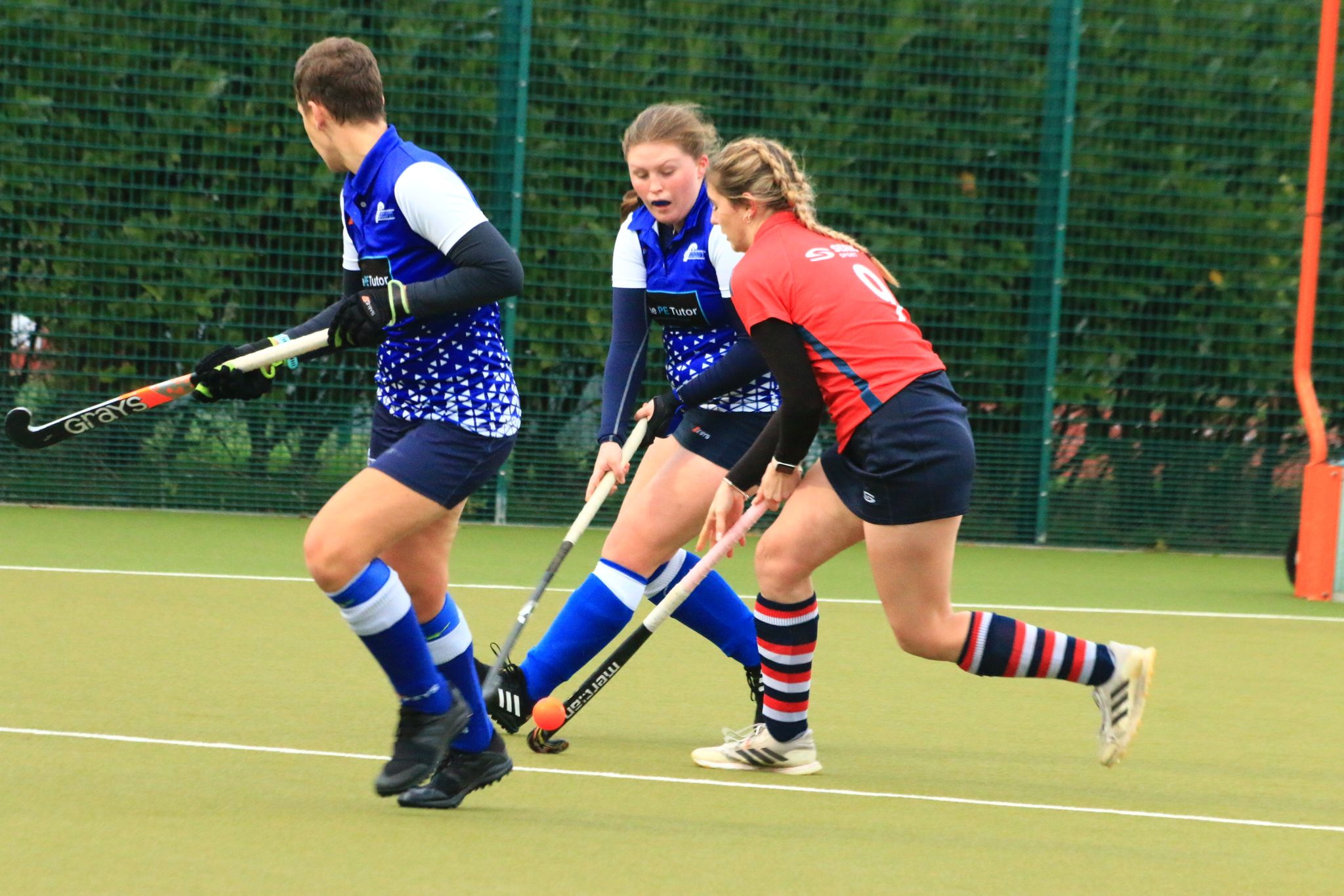 Charlotte Clive in action at Folkestone