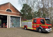 Festivities hotting up as Bordon Fire Station holds drive-thru grotto
