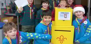 Last chance to get your Christmas cards posted by the Liphook scouts