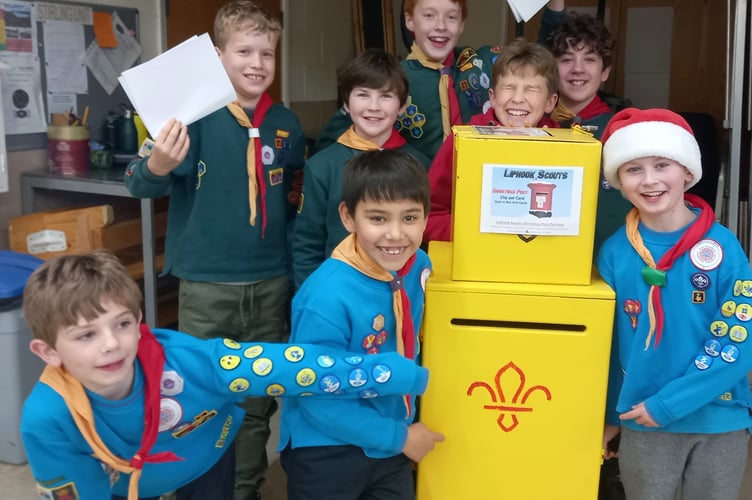 Liphook Scouts Christmas Post 2023