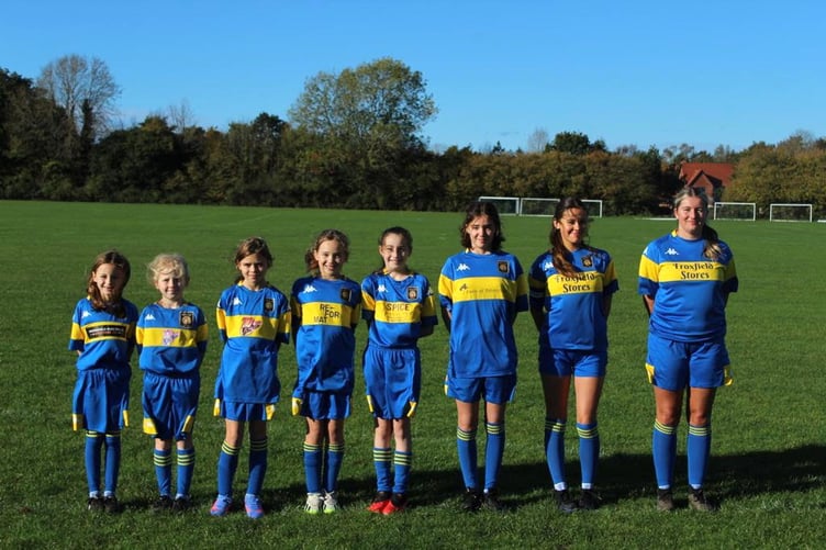 Female football is continuing to blossom at Petersfield Town
