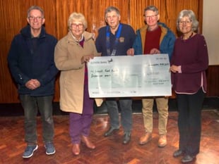 Lions donate £4,000 to Bordon, Headley, Liphook and Liss foodbanks