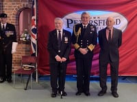 Ceremony for Petersfield and Liss recipients of Nuclear Test Medal