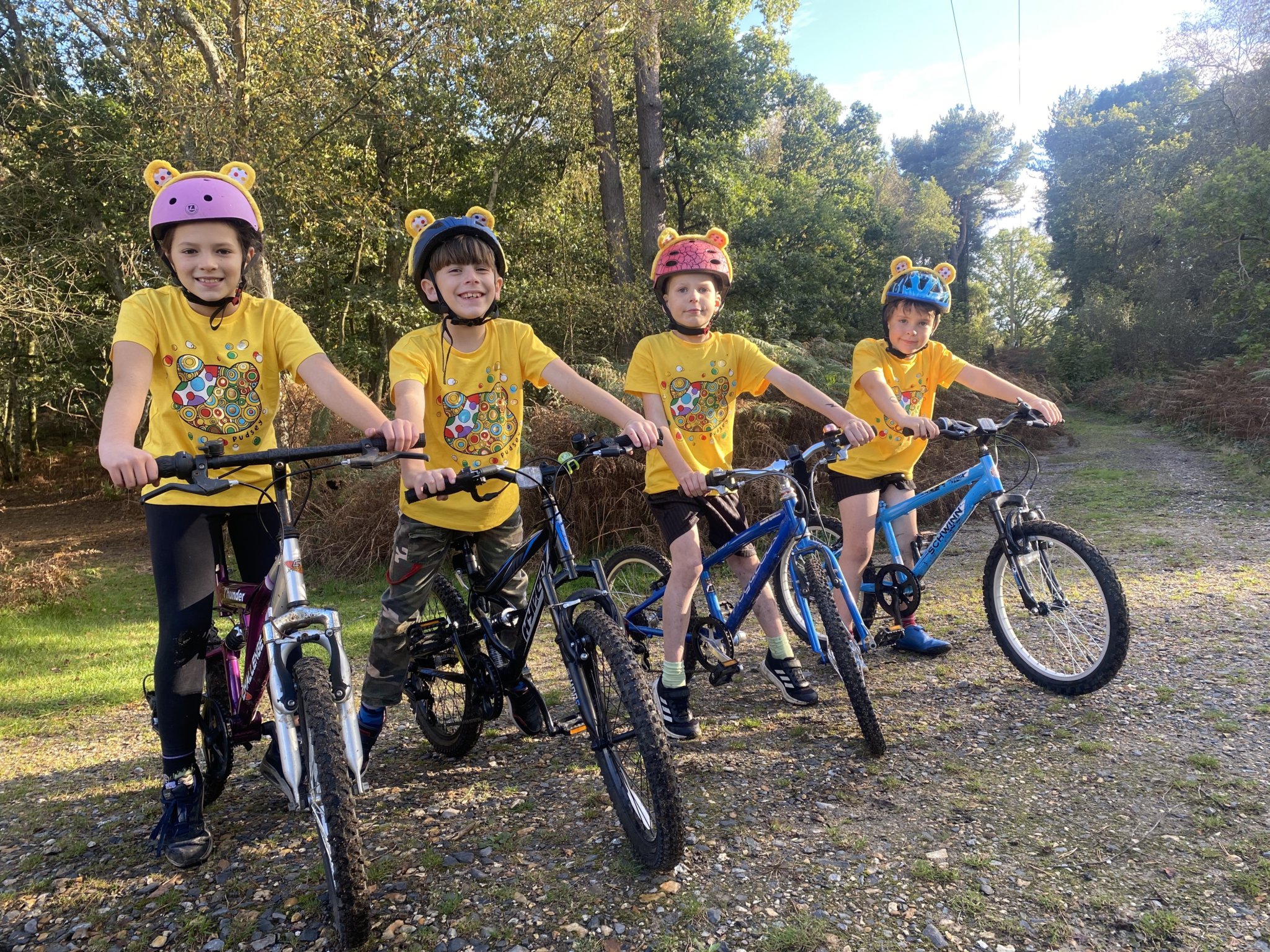 Albie, Oscar, Benedict and William’s triathlon raised funds for BBC Children in Need