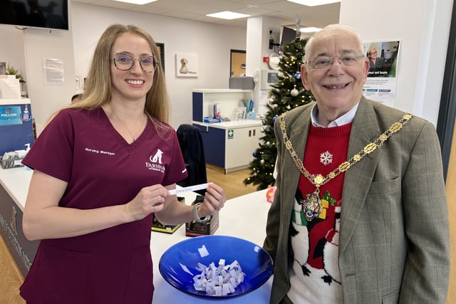Winner of Farnham's Twelve Days of Christmas hamper contest revealed