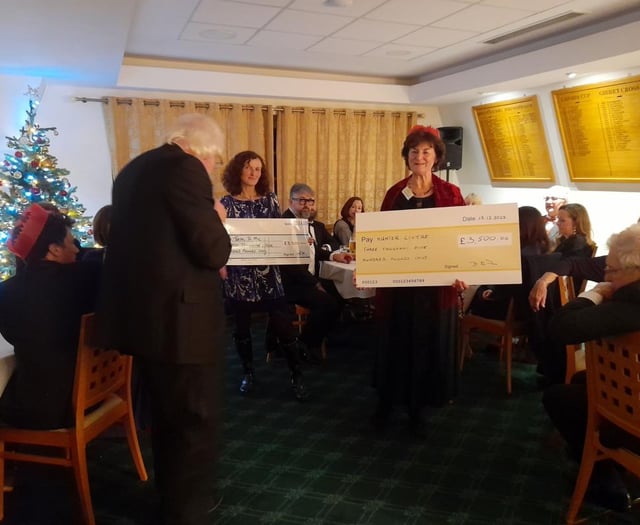 Haslemere's Rotary Club donate a whooping £7,000 to charities