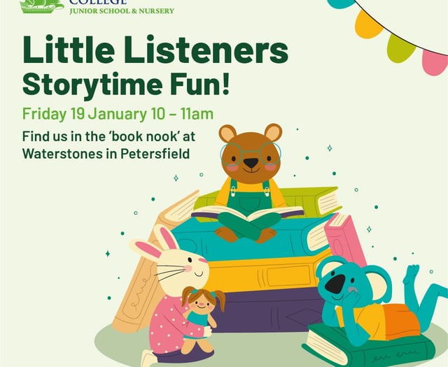 Liphook nursery leader to hold storytelling event in Petersfield shop