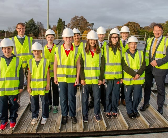 Petersfield school makes savings after splashing out on solar panels