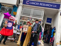 WATCH: Peppa Pig makes appearance in Petersfield for CRUK appeal