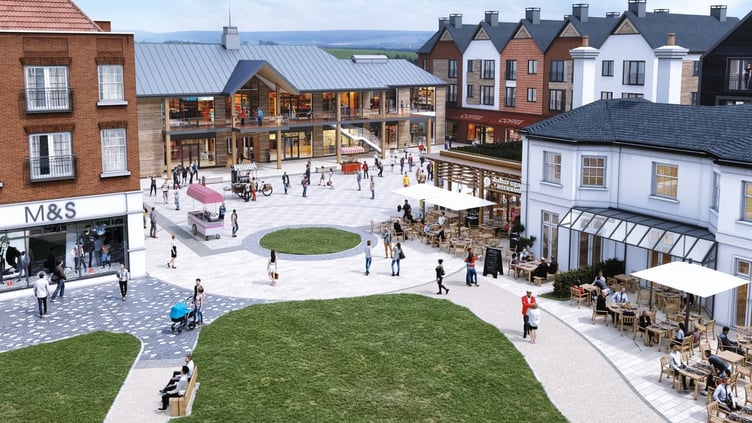 M&S was one of the first retailers to sign up to Farnham’s Brightwells Yard development as a key ‘anchor tenant’ but pulled out in August 2022