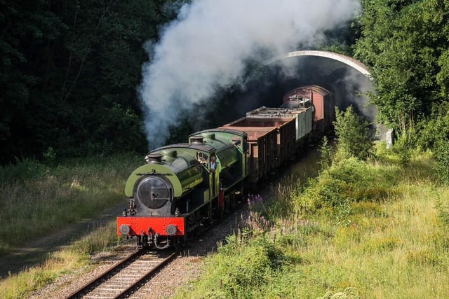 Longmoor's movie star locomotive still puffing away across the Channel