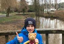 Midhurst boy hits 100 miles in RNLI fundraising journey