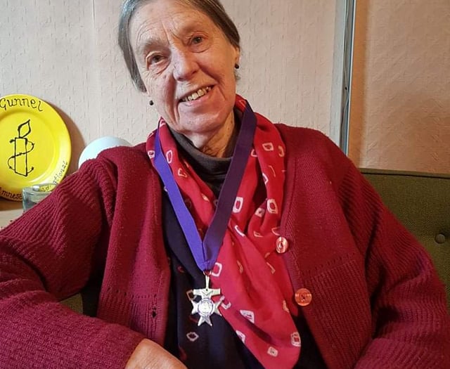 Haslemere Mourns the loss of Amnesty champion, Gunnel Ingham