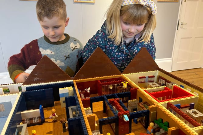 Haslemere Museum lego model
