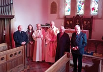 Service held to mark 150th anniversary of Langrish church consecration