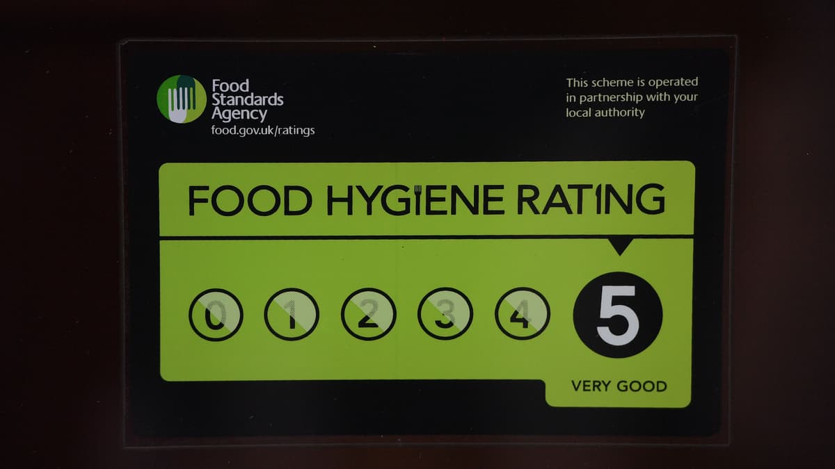 Food hygiene ratings handed to 21 East Hampshire establishments 