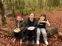 Rangers cook up pancake day treat for Bordon Inclosure visitors