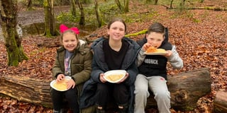 Rangers cook up pancake day treat for Bordon Inclosure visitors