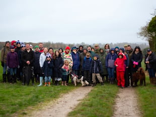 Save Neatham Down campaigners highlight its beauty on nature walk 
