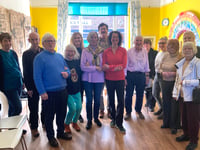 The classes helping dementia suffers through dance and pretend rugby
