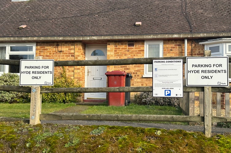 Controversial parking permit scheme at Hammer Hill estate