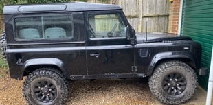 Appeal after 20-year-old Land Rover stolen from car park